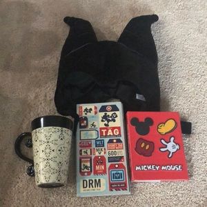 Disney bundle, Mickey mug, posty note, photo album